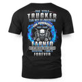 Trucker Earned Not Given Skull Trucker