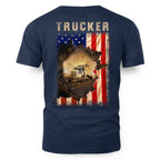 Patriotic American Flag Truck Driver 7