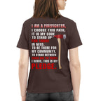 I’m a Firefighter for those chaos and the people Pledge 7