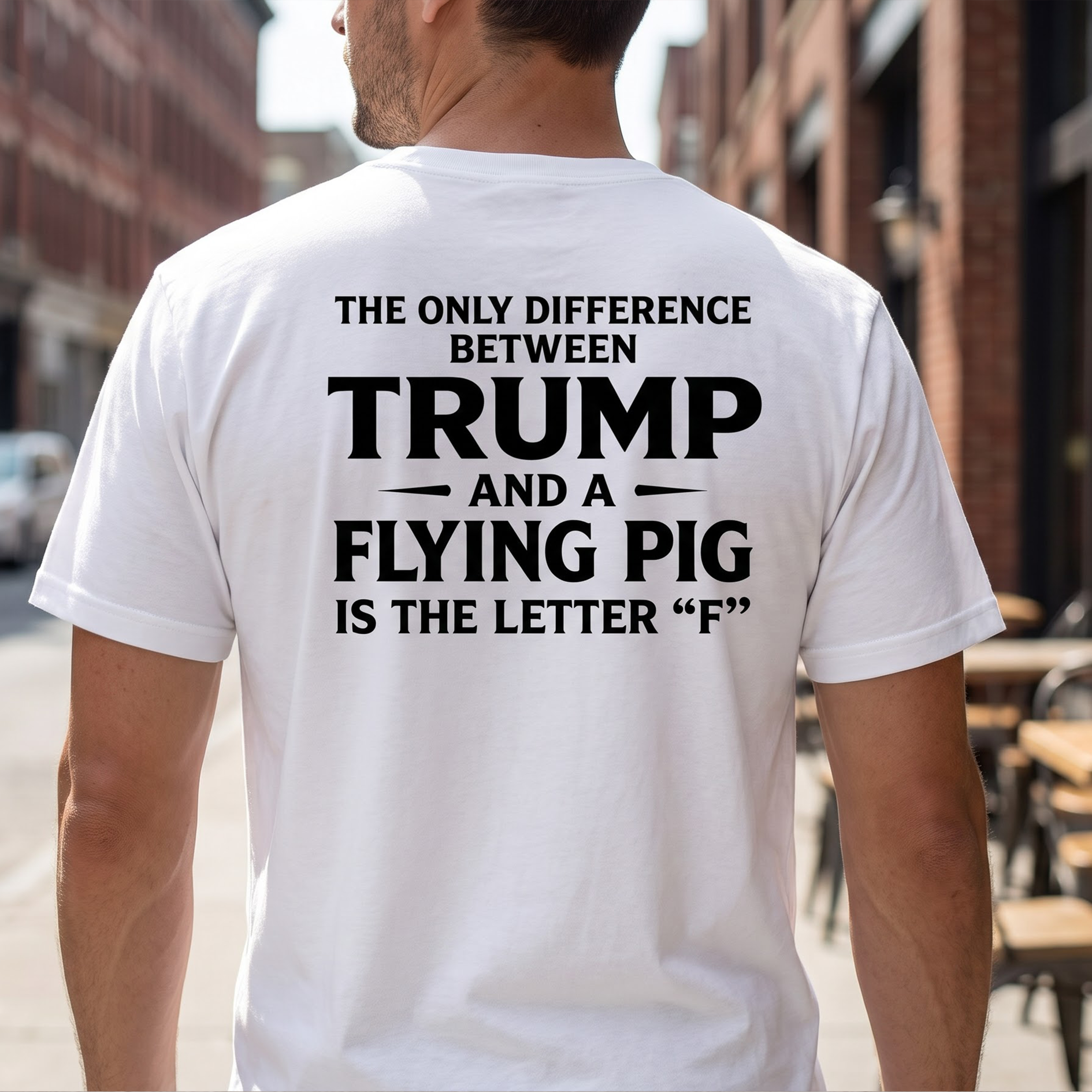 The Only Difference Between Trump And A Flying Pig Is The Letter "F" 3