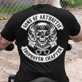 Sons Of Arthritis Ibuprofen Chapter Shirt For Biker