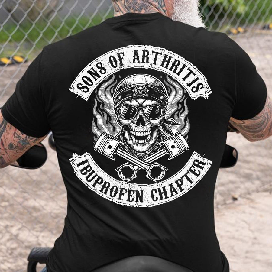 Sons Of Arthritis Ibuprofen Chapter Shirt For Biker