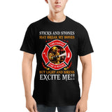 Lights & Sirens Excite Me Funny Firefighter 2