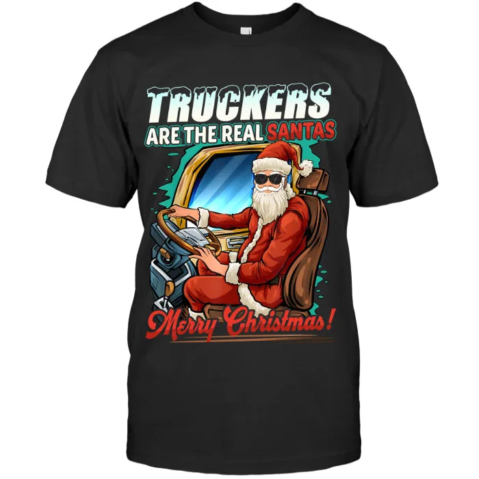 Truckers are the real santas - Merry Christmas