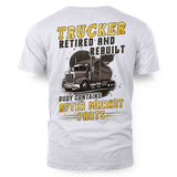 Trucker Retired and Rebuilt Body Contains After Market Parts 3