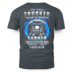 Trucker Earned Not Given Skull Trucker 3