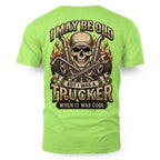I May Be Old But I Was a Trucker When It Was Cool Vintage Trucker 9