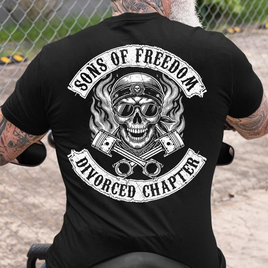 Sons Of Freedom Divorced Chapter Shirt For Biker