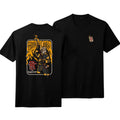 Hook & Lookn Firefighter T-Shirt, Vintage Fire Rescue Graphic Tee, Soft Cotton Blend Shirt, Bold Firefighter Apparel for Men & Women, Fun Fire Rescue Gift
