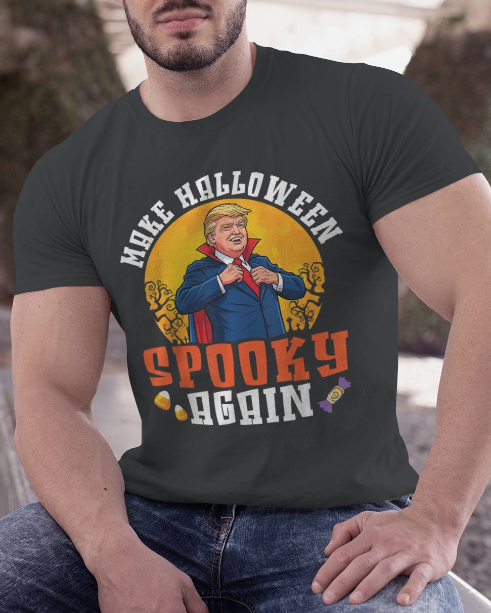 Trump Make Halloween Spooky Again Funny Dracula Costume 4
