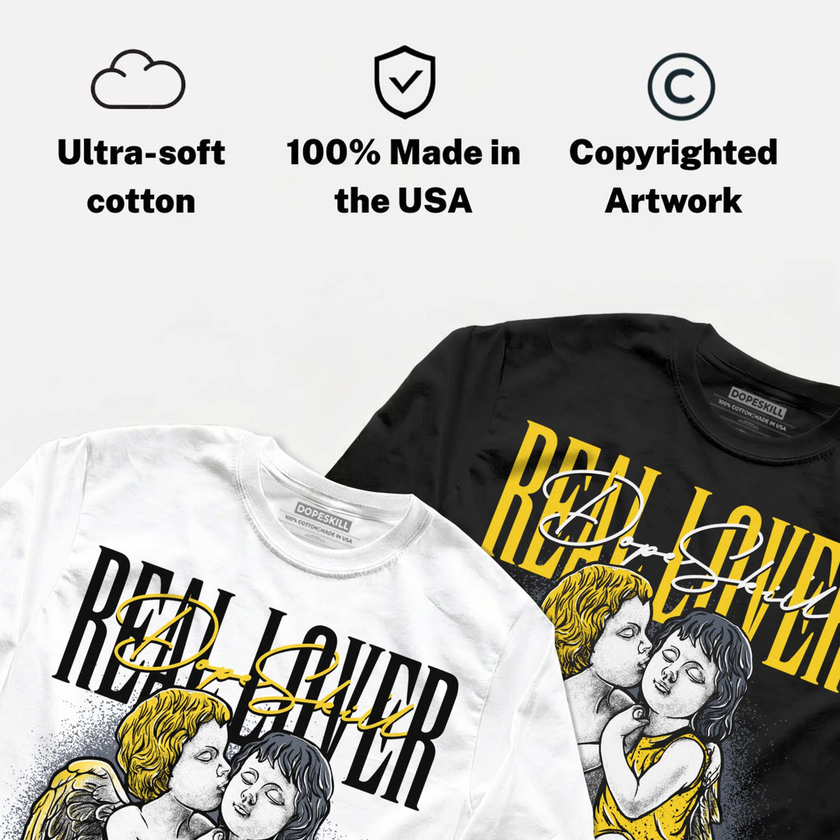 Tour Yellow 4s DopeSkill Long Sleeve T-Shirt Real Lover Graphic
