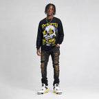 Tour Yellow 4s DopeSkill Long Sleeve T-Shirt Rebirth Graphic