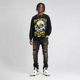Tour Yellow 4s DopeSkill Long Sleeve T-Shirt Rebirth Graphic