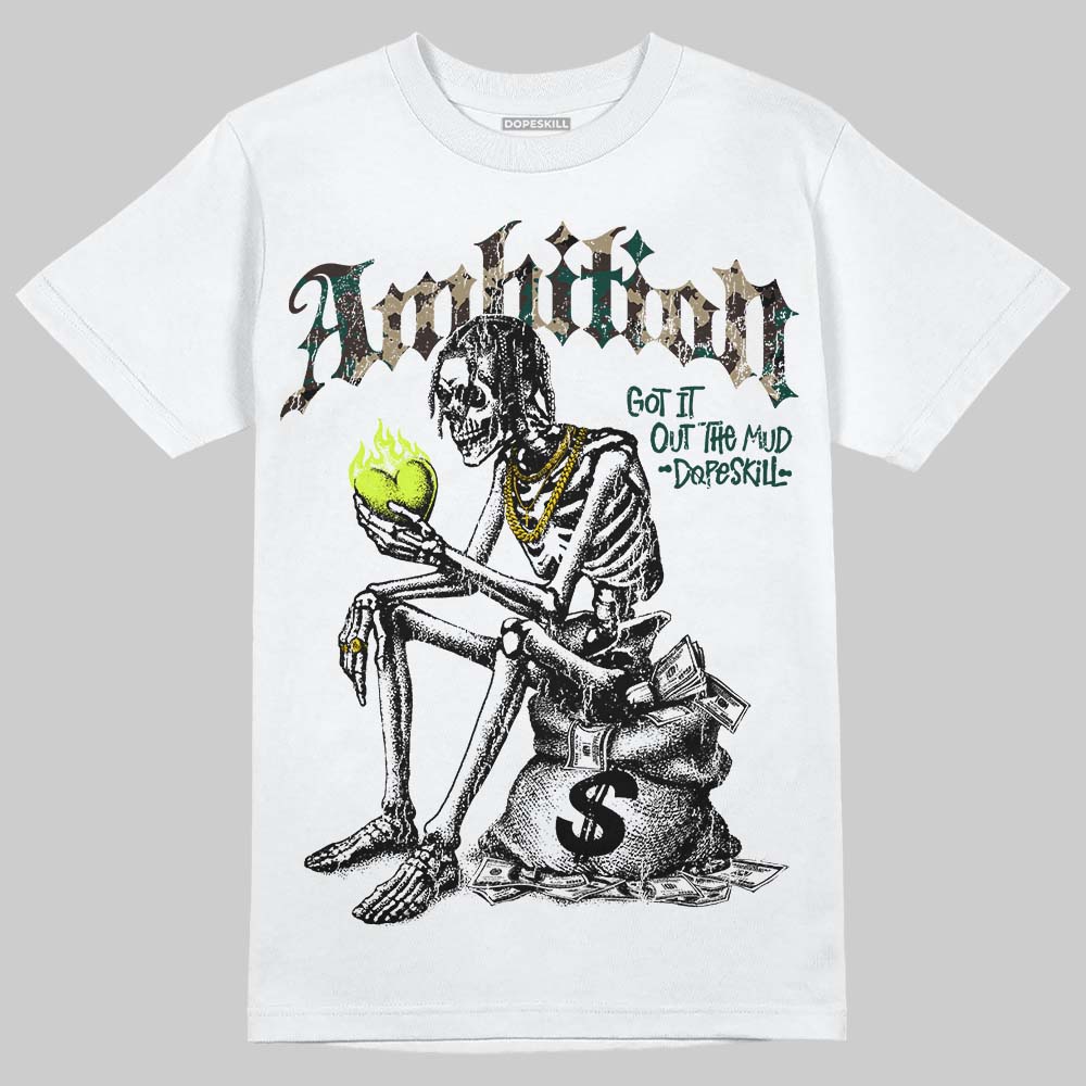 Foamposite One Green Camo DopeSkill T-Shirt Ambition Graphic