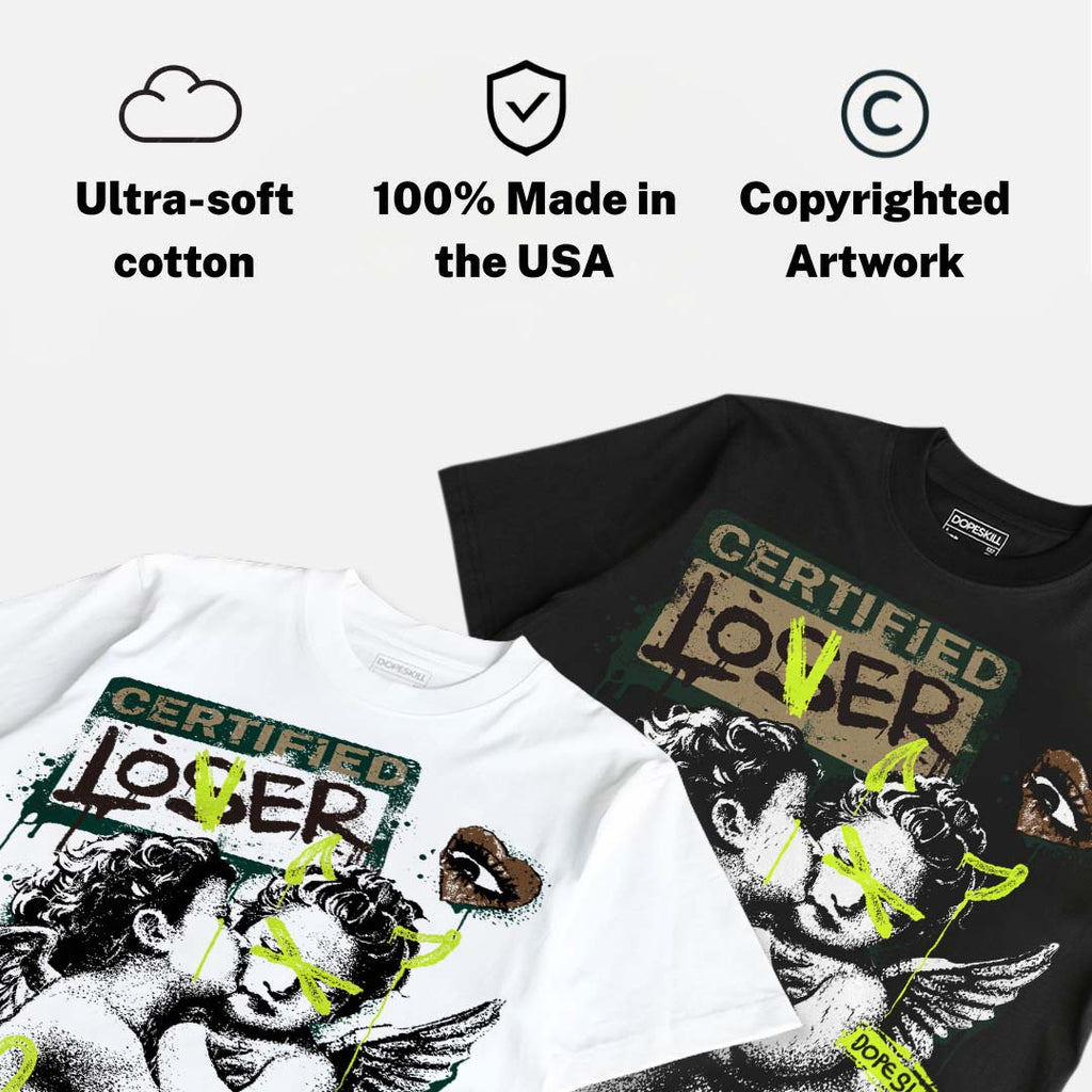 Foamposite One Green Camo DopeSkill T-Shirt Certified Lover Graphic