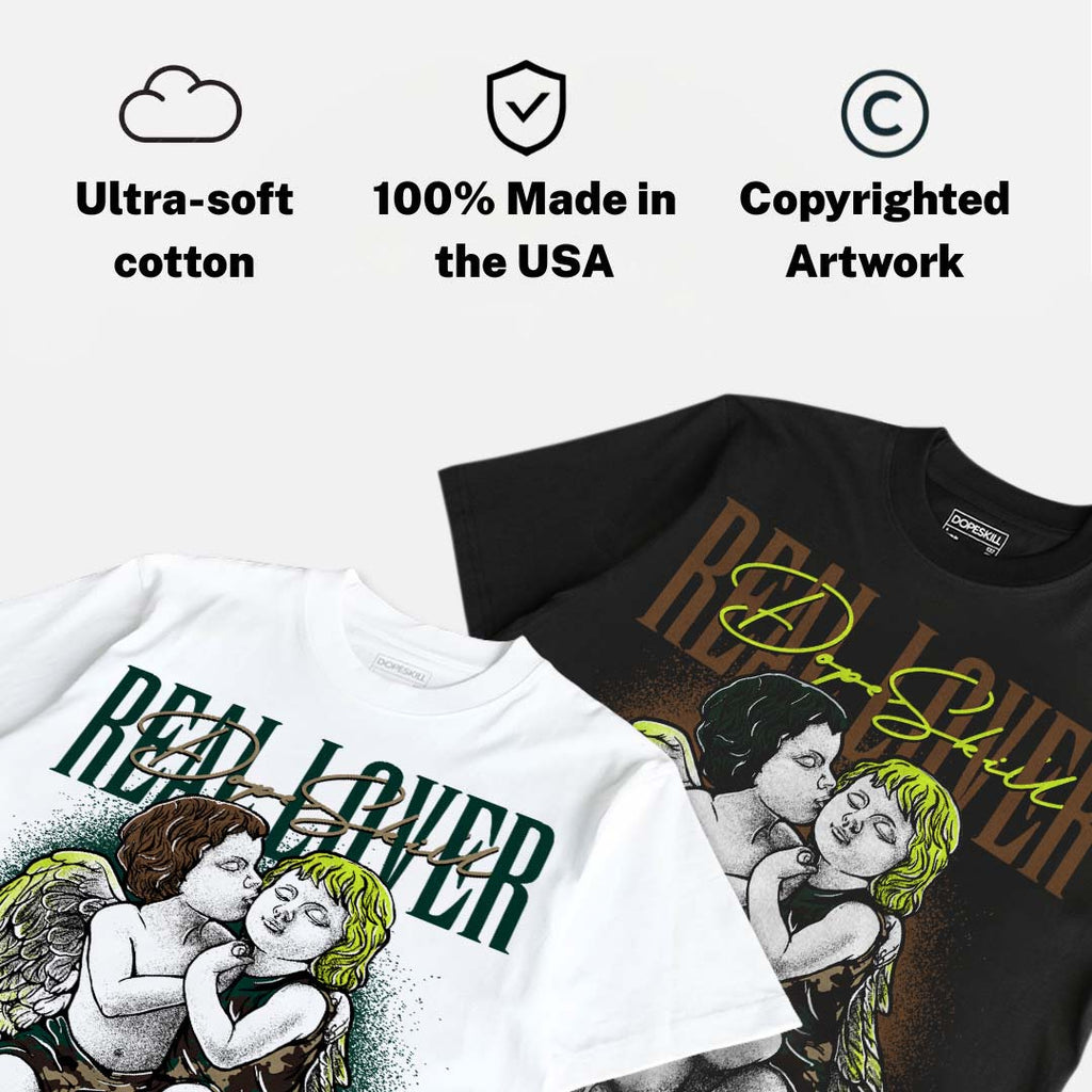 Foamposite One Green Camo DopeSkill T-Shirt Real Lover Graphic