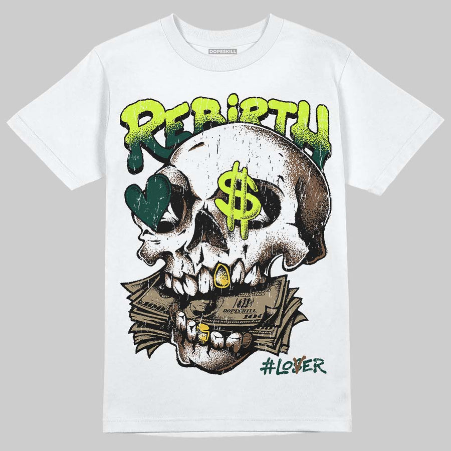 Foamposite One Green Camo ChanceGift T-Shirt Rebirth Grafik