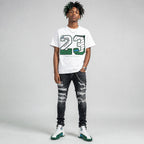 Bucks 12s DopeSkill T-Shirt 23 with 12s Pattern Graphic