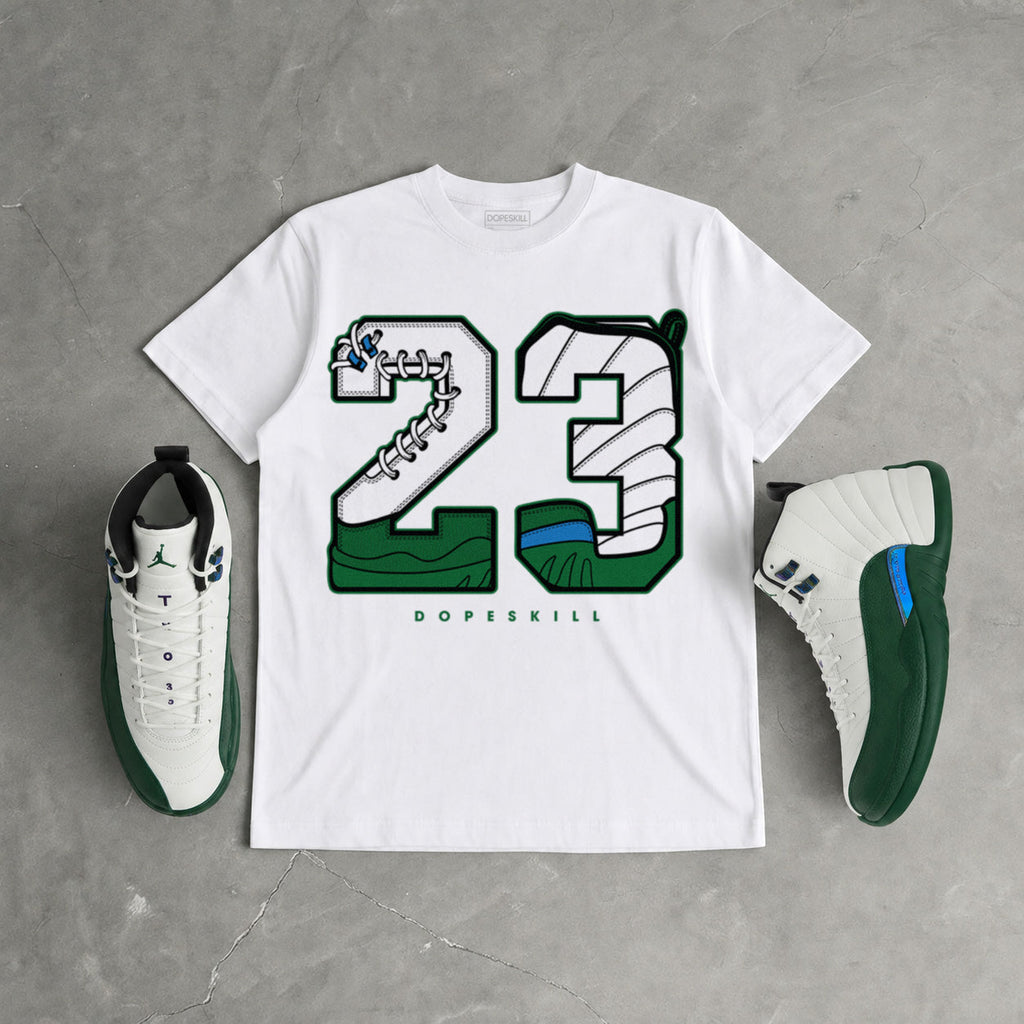 Bucks 12s DopeSkill T-Shirt 23 with 12s Pattern Graphic