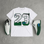 Bucks 12s DopeSkill T-Shirt 23 with 12s Pattern Graphic