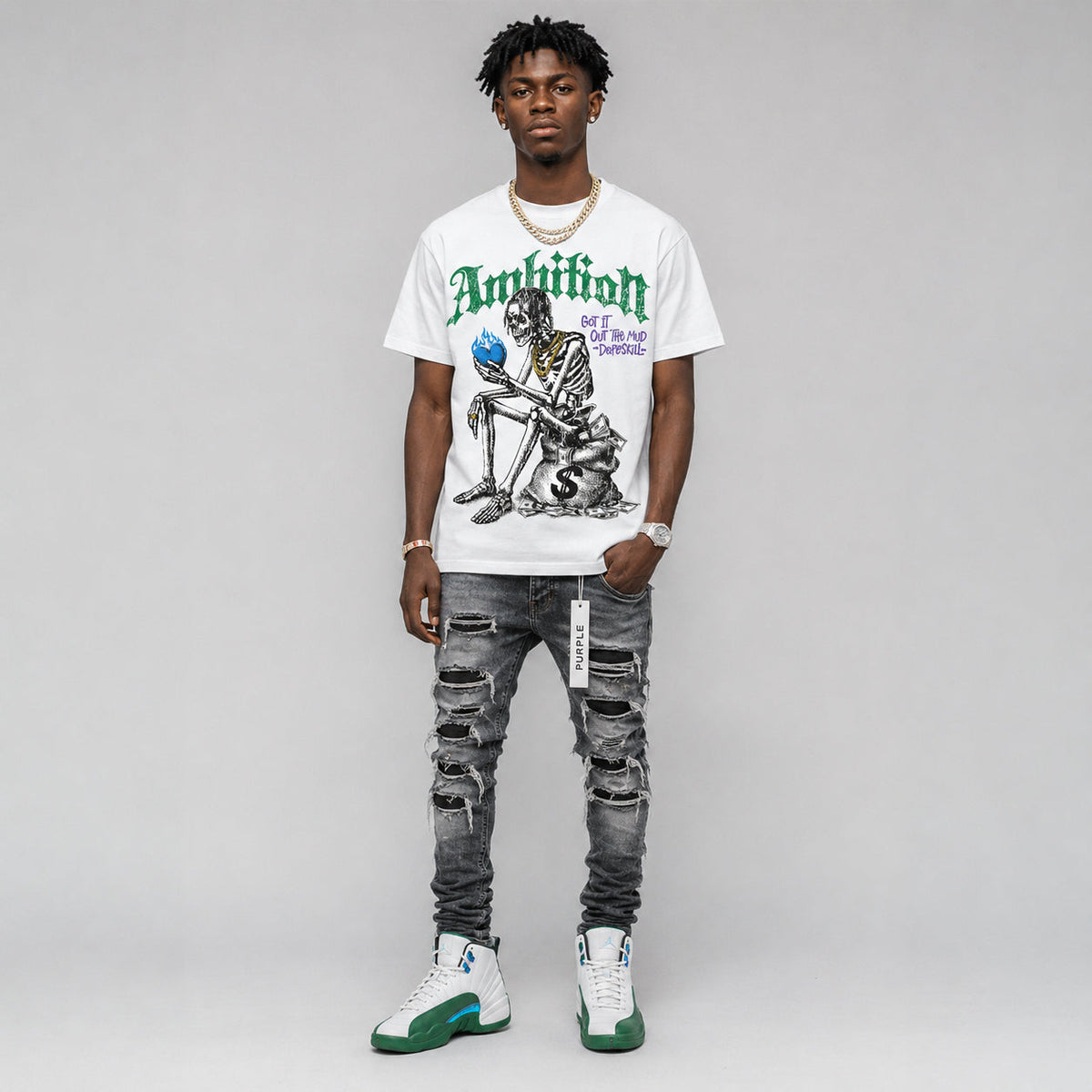 Bucks 12s DopeSkill T-Shirt Ambition Graphic