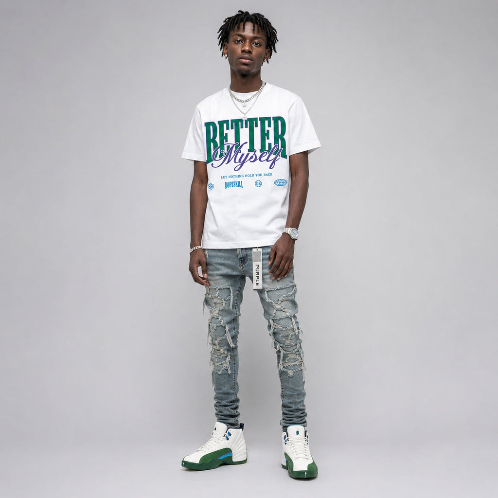 Bucks 12s DopeSkill T-Shirt Better Myself Graphic