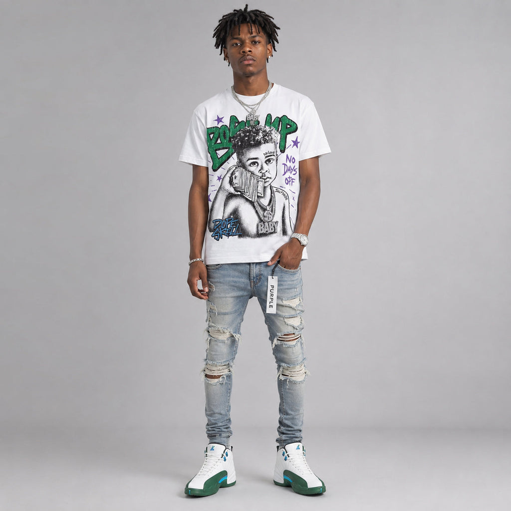 Bucks 12s DopeSkill T-Shirt Boss Up Graphic