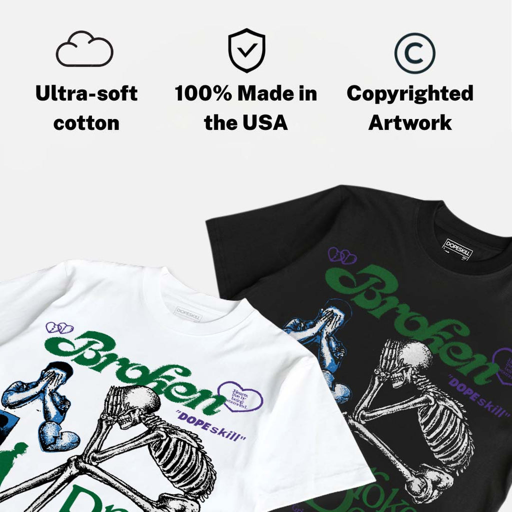 Bucks 12s DopeSkill T-Shirt Broken Bones Graphic