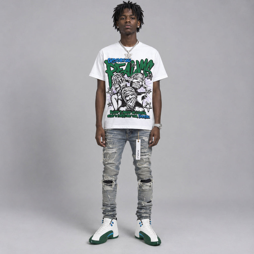Bucks 12s DopeSkill T-Shirt Distorted Realms Graphic