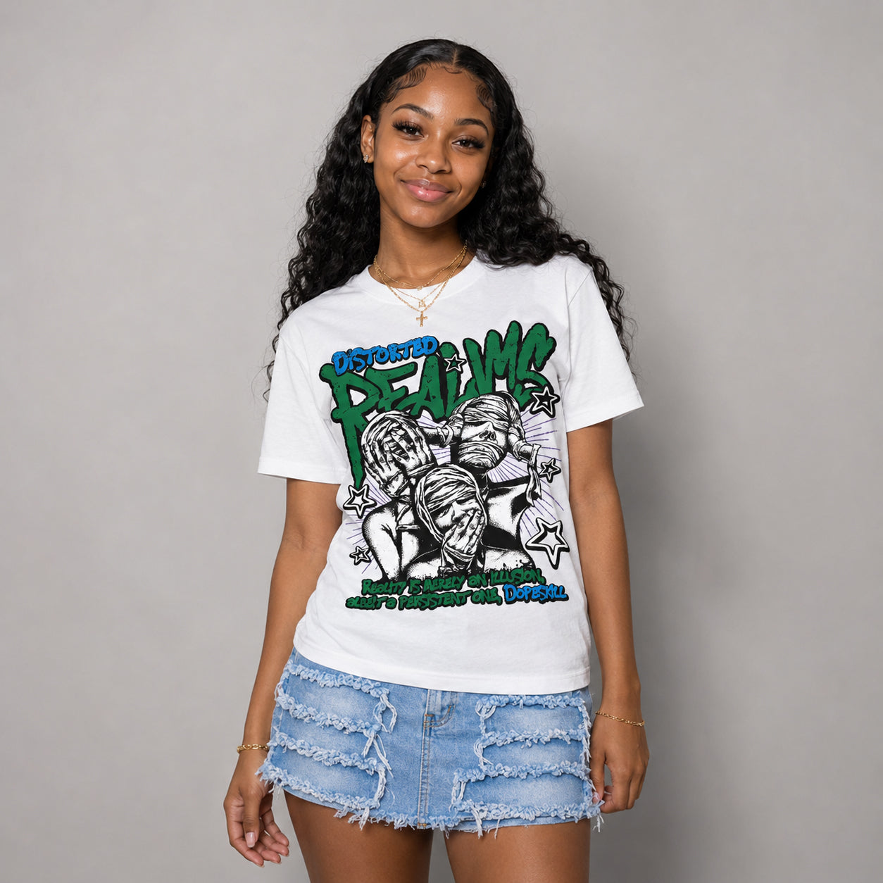 Bucks 12s DopeSkill T-Shirt Distorted Realms Graphic
