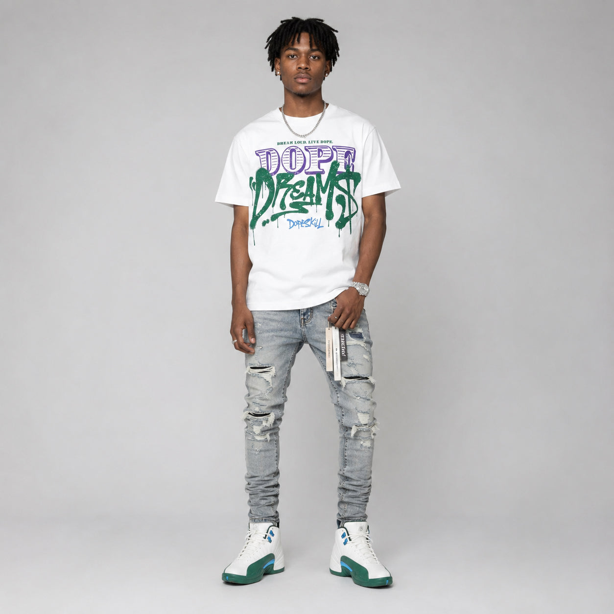 Bucks 12s DopeSkill T-Shirt Dope Dreams Graphic