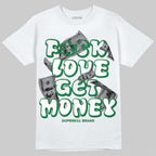 Bucks 12s DopeSkill T-Shirt F#ck Love Get Money Graphic