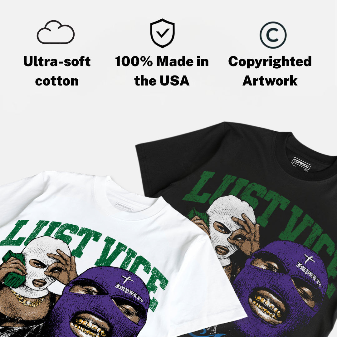 Bucks 12s DopeSkill Oversize Print T-Shirt Lust Vice Graphic