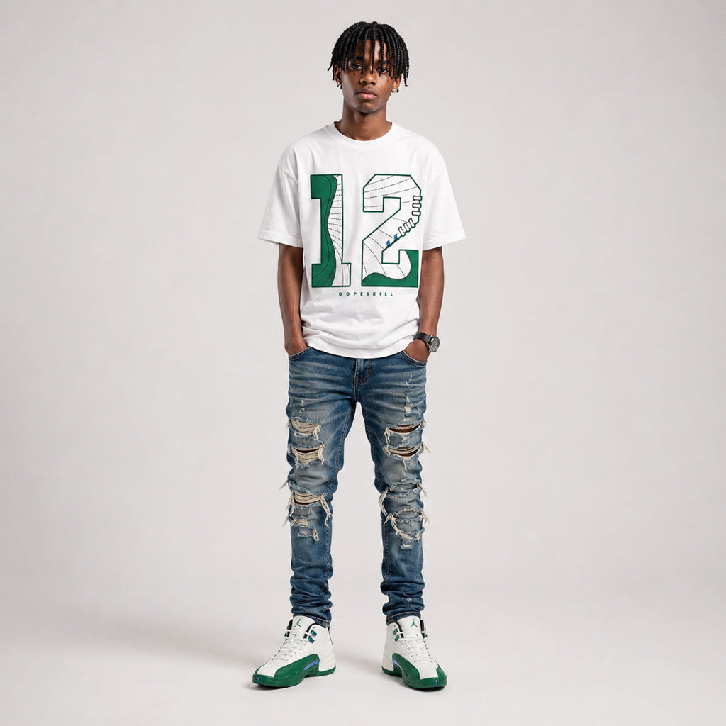 Bucks 12s DopeSkill T-Shirt No.12 Graphic