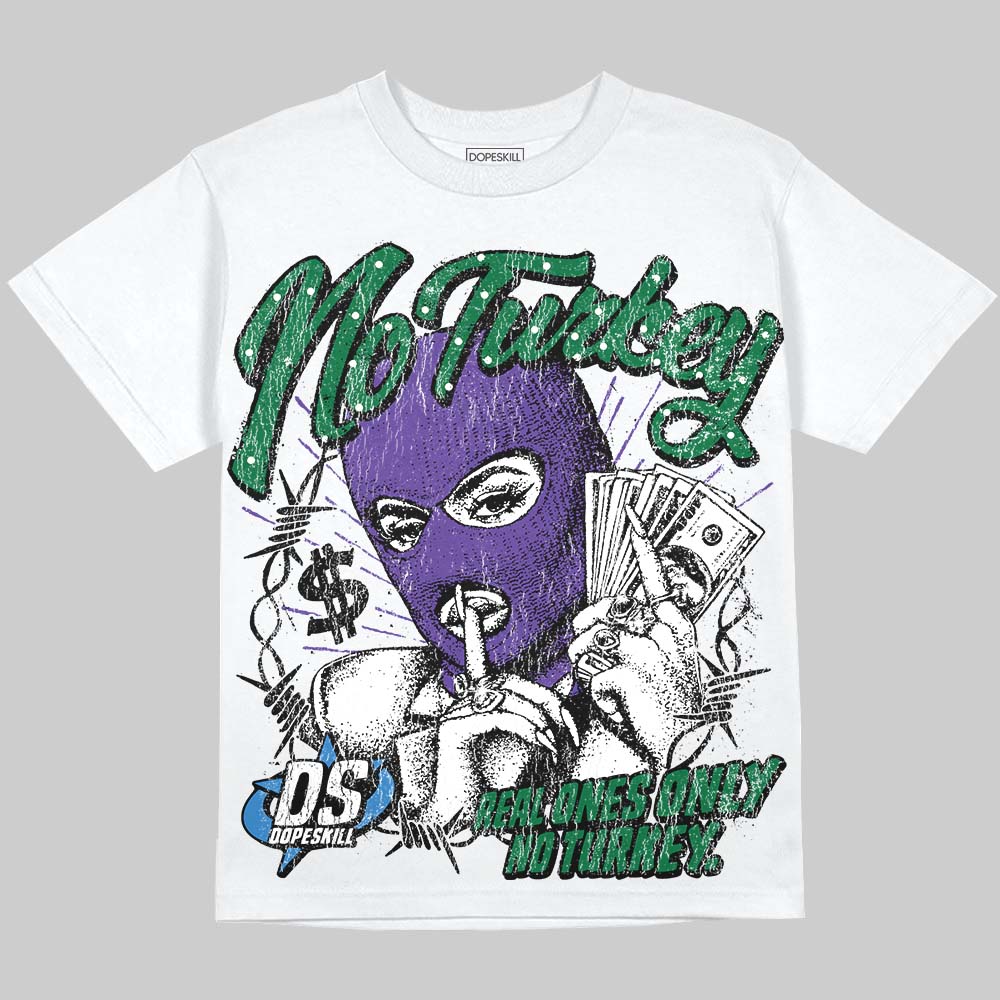 Bucks 12s DopeSkill Oversize Print T-Shirt No Turkey Graphic