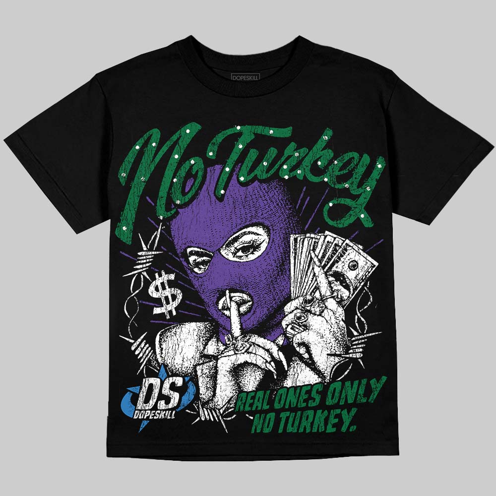 Bucks 12s DopeSkill Oversize Print T-Shirt No Turkey Graphic