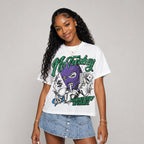 Bucks 12s DopeSkill Oversize Print T-Shirt No Turkey Graphic