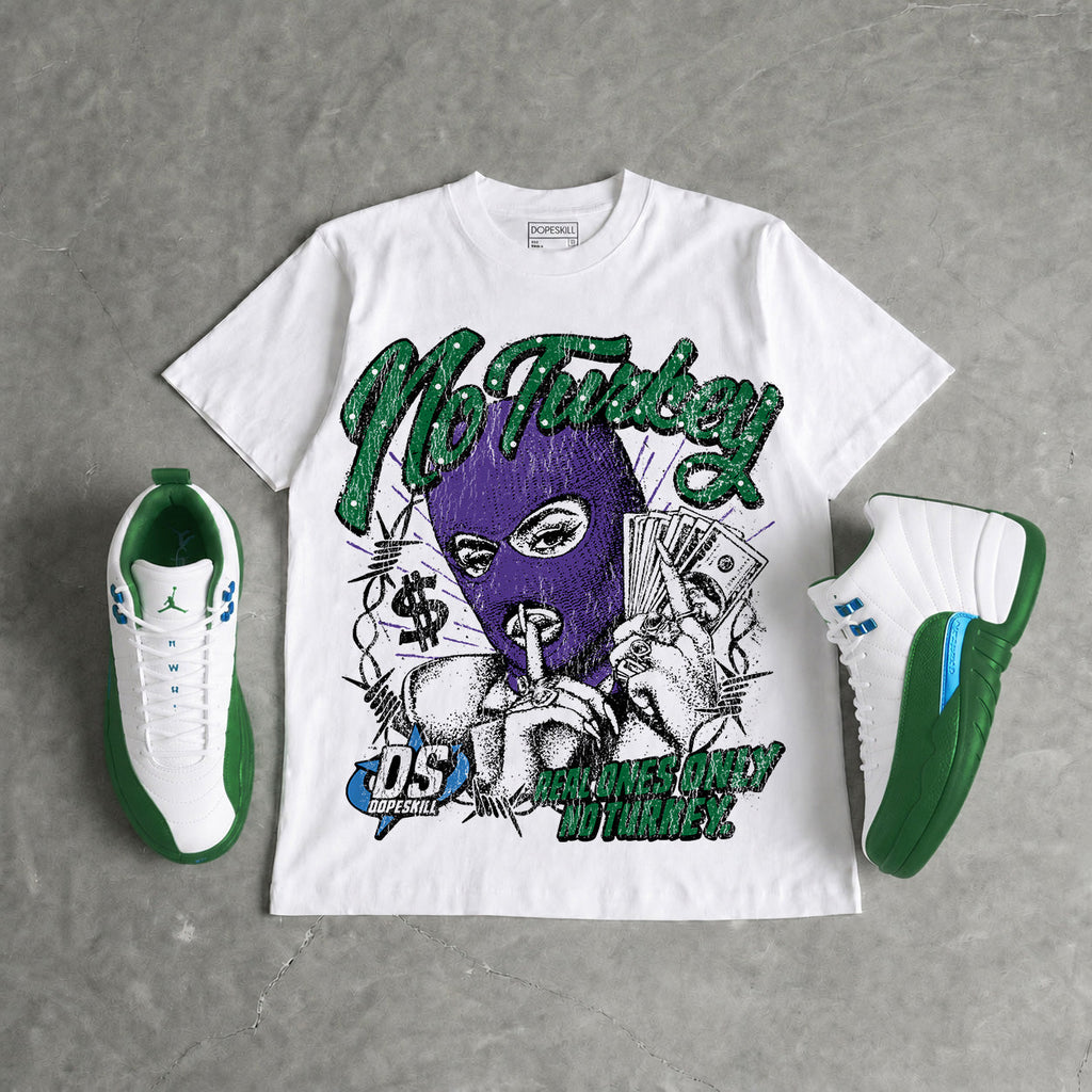Bucks 12s DopeSkill Oversize Print T-Shirt No Turkey Graphic