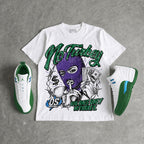 Bucks 12s DopeSkill Oversize Print T-Shirt No Turkey Graphic