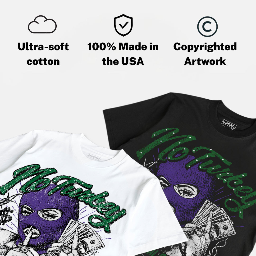 Bucks 12s DopeSkill Oversize Print T-Shirt No Turkey Graphic