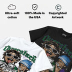 Bucks 12s DopeSkill Oversize Print T-Shirt Overstack Graphic
