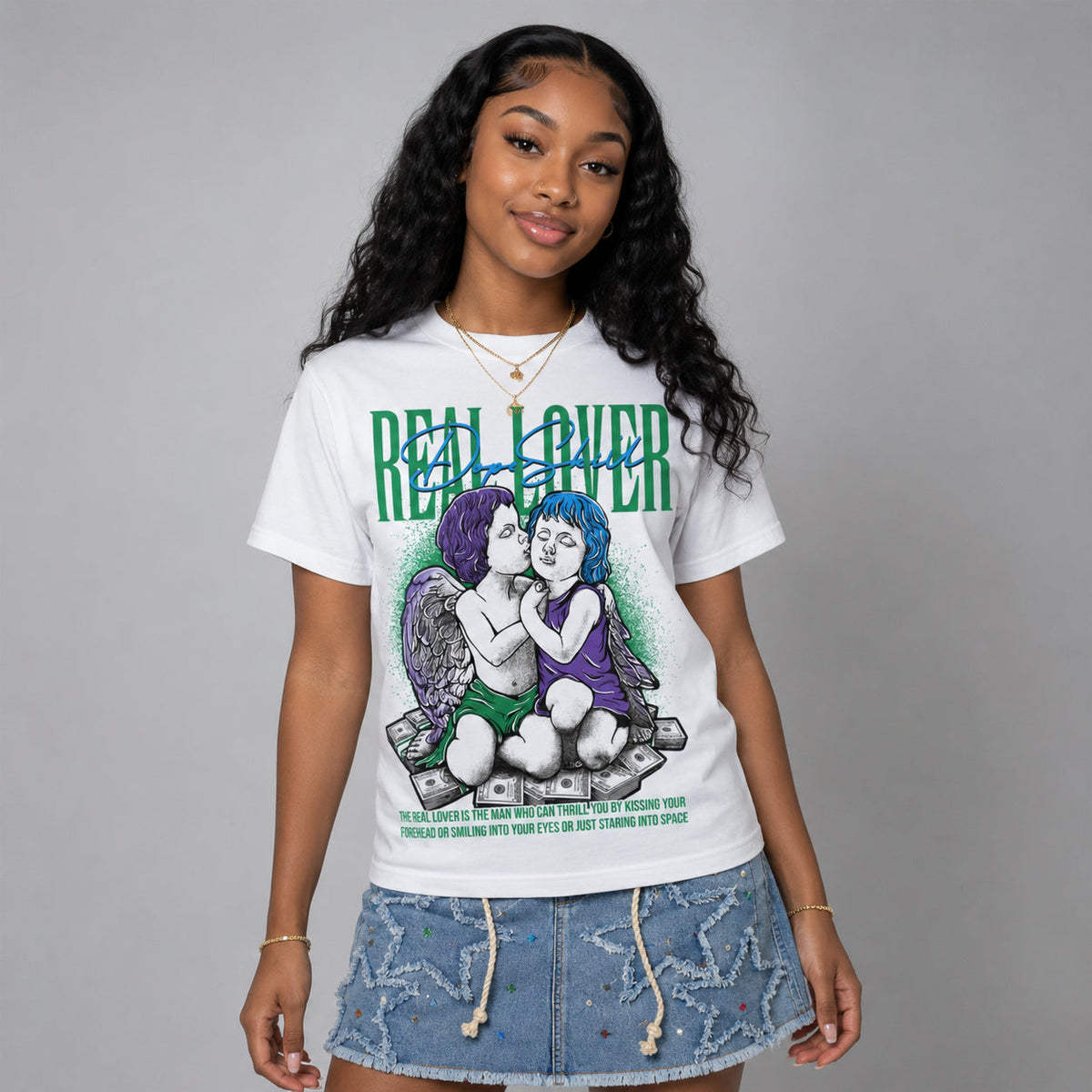 Bucks 12s DopeSkill T-Shirt Real Lover Graphic