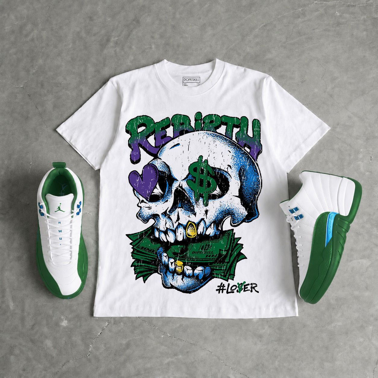 Bucks 12s DopeSkill T-Shirt Rebirth Graphic