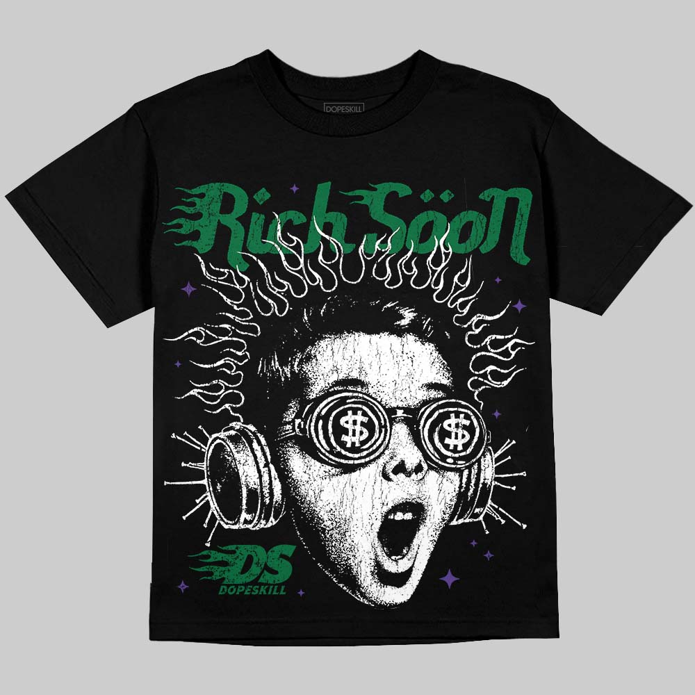 Bucks 12s DopeSkill Oversize Print T-Shirt Rich Soon Graphic
