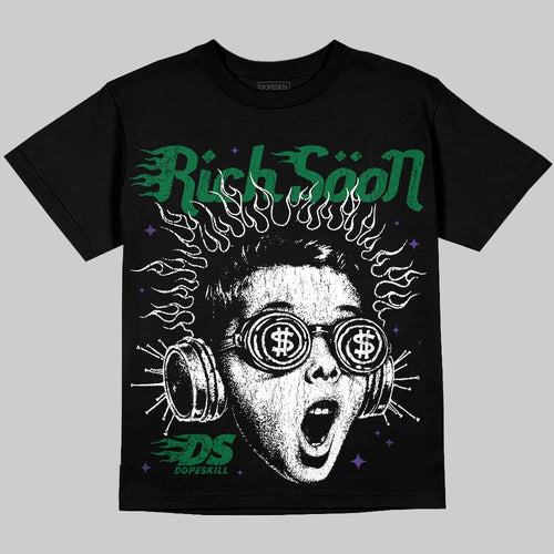 Bucks 12s DopeSkill Oversize Print T-Shirt Rich Soon Graphic