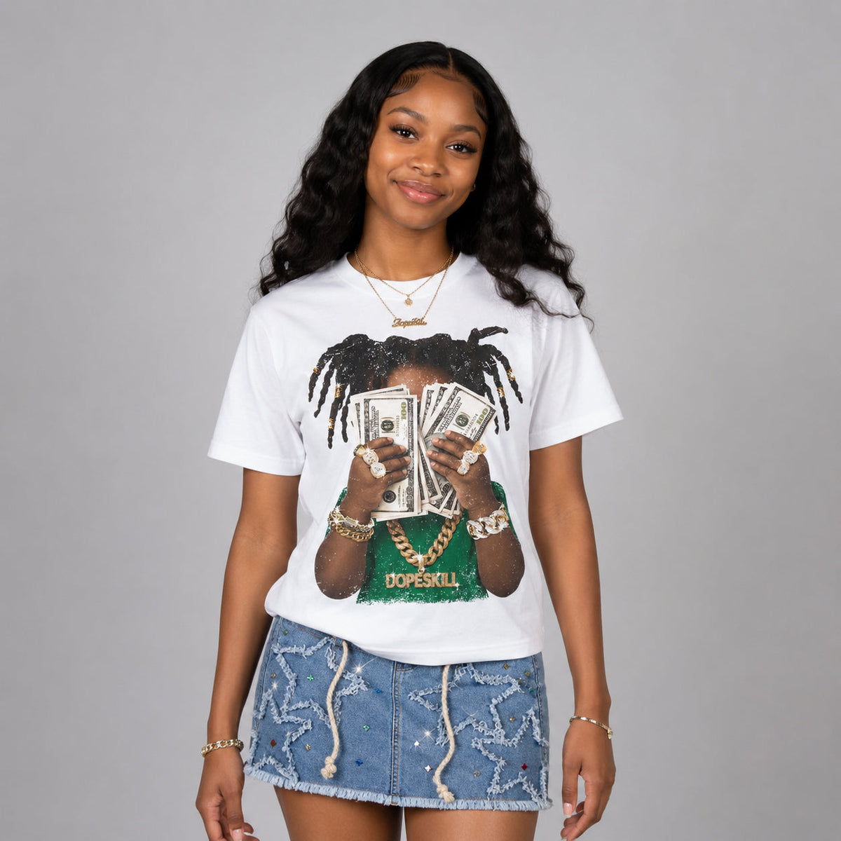 Bucks 12s DopeSkill T-Shirt Rich Youth Graphic