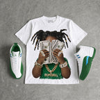 Bucks 12s DopeSkill T-Shirt Rich Youth Graphic