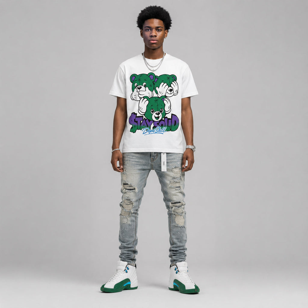 Bucks 12s DopeSkill T-Shirt Stay Solid Graphic