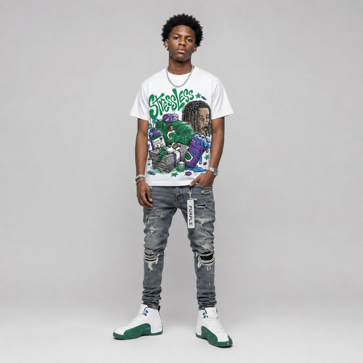 Bucks 12s DopeSkill T-Shirt Stressless Graphic