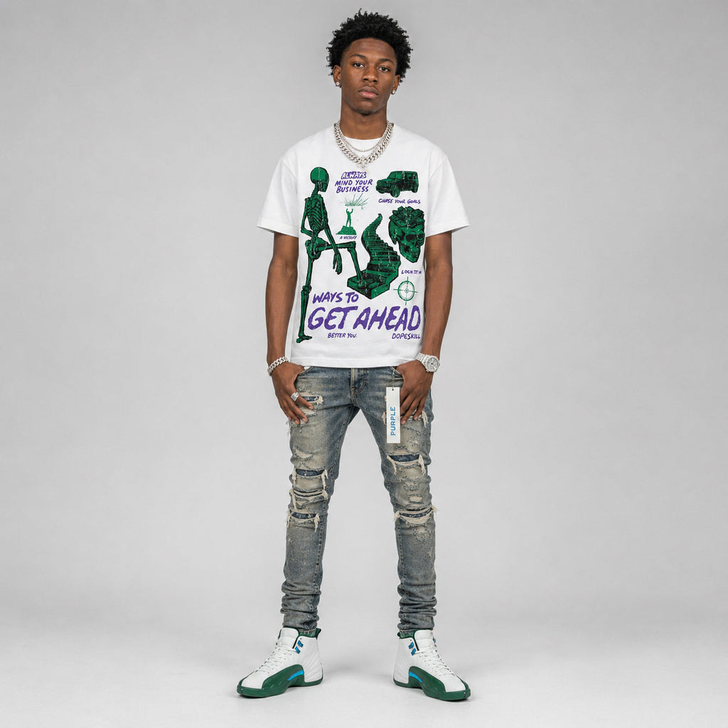 Bucks 12s DopeSkill T-Shirt Ways To Get Ahead Graphic
